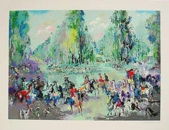 Hunt Rendez Vous - Sérigraphie en édition limitée de LeRoy Neiman