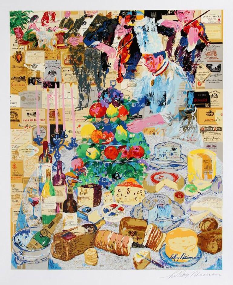 Artist:         Leroy Neiman

Title:          The Chef - La Cuisine Francais

Image Dimensions: 34.5" x 28"
Frame Dimensions: 51" x 44"

Medium:     Serigraph

Edition Number: AP 39/50

Year: 1995

Retail: $15,000

Hand Signed and Numbered Limited