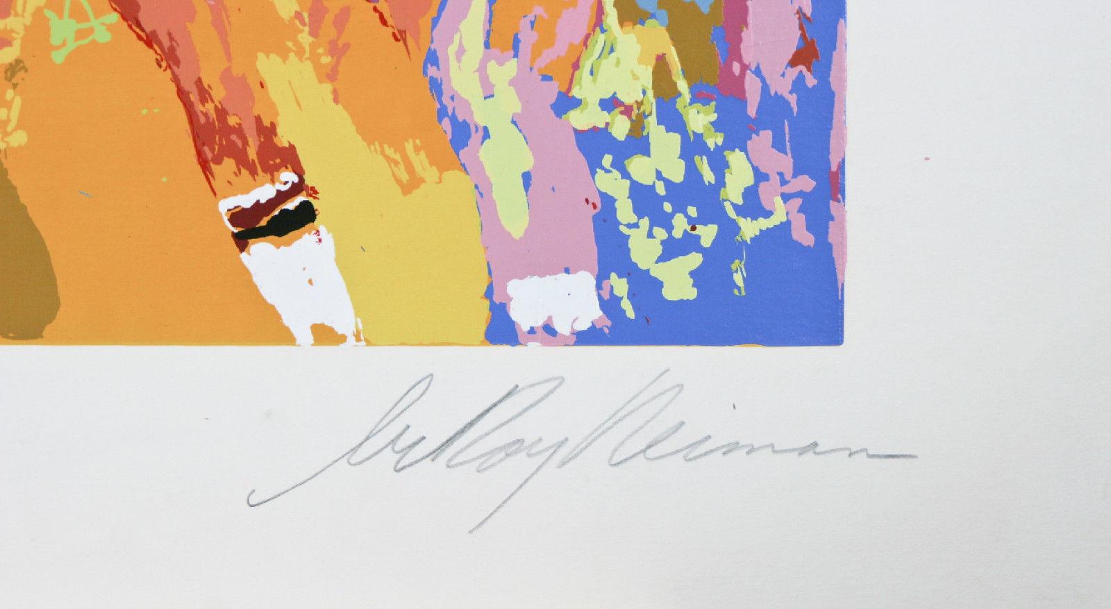 LeRoy Neiman Leroy Neiman "Basketball" Signed Artist's Proof AP