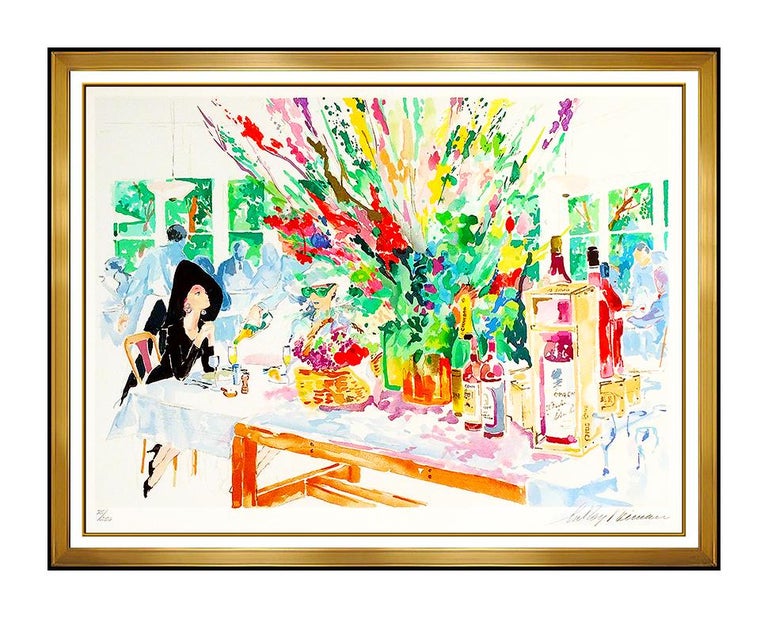 Leroy Neiman Leroy Neiman California Cuisine Original Color