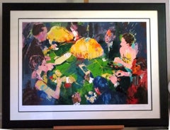 Leroy Neiman "Chemin De Fer" Serigraph Signed and numbered, Framed