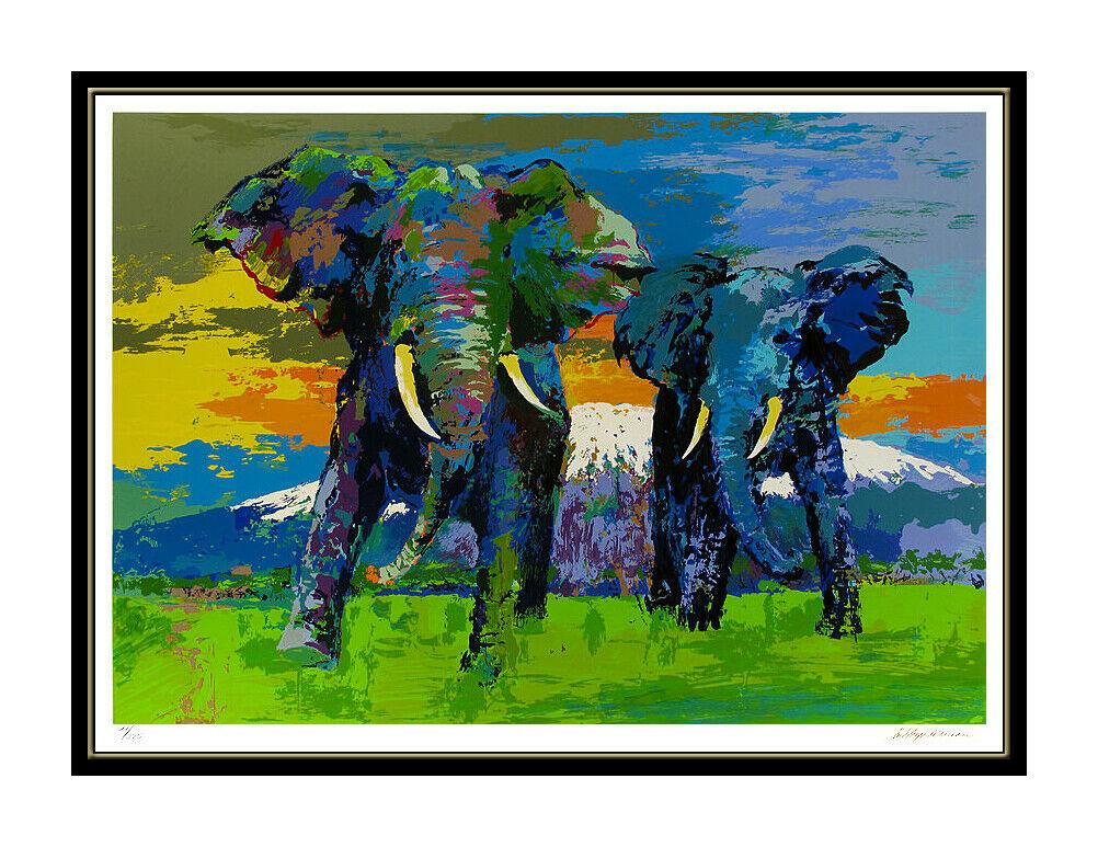 leroy neiman signed serigraph value