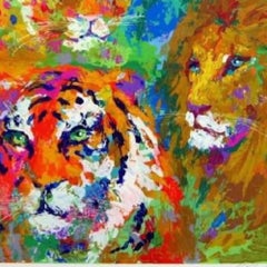 LeRoy Neiman Family Portrait Hand Signed and Numbered Serigraph