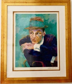 Leroy Neiman "Frank Sinatra The Voice" Hand Signed & Numbered Serigraph Framed