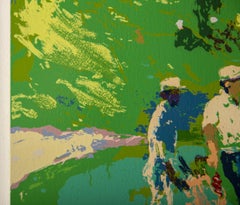 Leroy Neiman Golf's Threesome Lee Trevino, Jack Nicklaus, Arnold Palmer S/N Ser