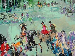 Leroy Neiman "Hunt Rendezvous" hand signed and numbered serigraph