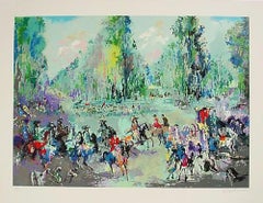 Leroy Neiman "Hunt Rendezvous" hand signed and numbered serigraph