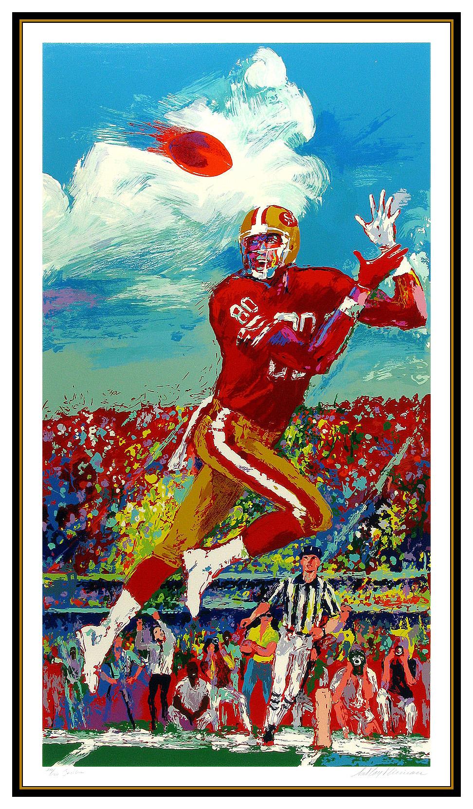 leroy neiman football paintings