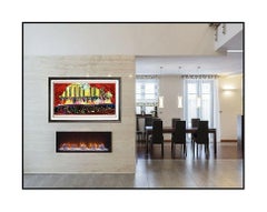 LeRoy Neiman Large and Authentic Hand Colored Lithograph,  Professionally Custom