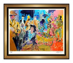 Leroy Neiman Large Original Color Serigraph Hand Signed My Fair Lady Artwork SBO