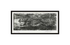 LeRoy Neiman Midnight Cheetah Original Etching Hand Signed Framed Big Cat Art