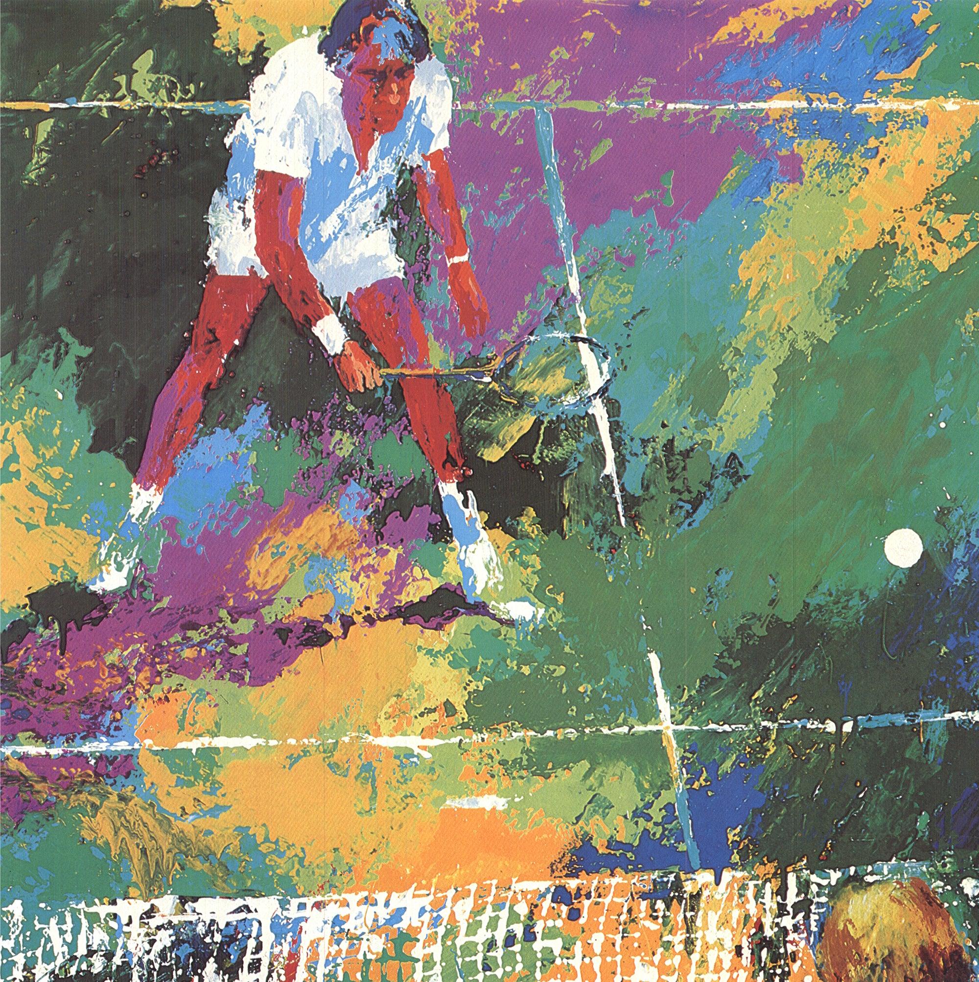 LeRoy Neiman 'Mixed Doubles' 1977- Offset Lithograph For Sale 1