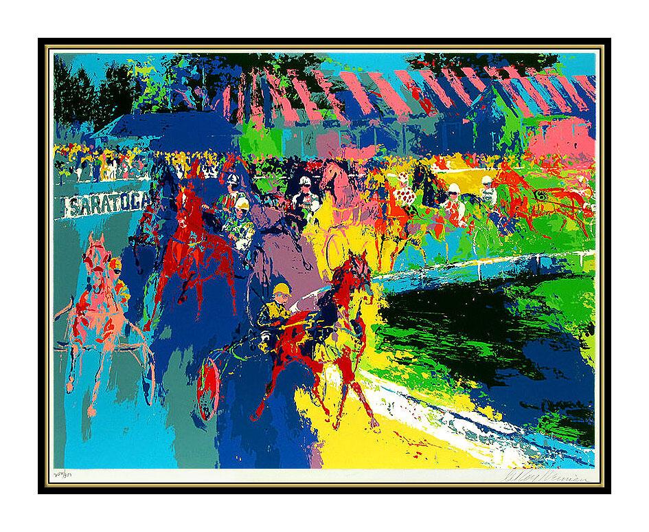 leroy neiman horse racing prints