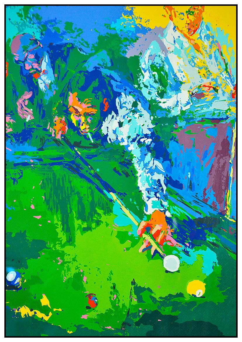 leroy neiman bar painting