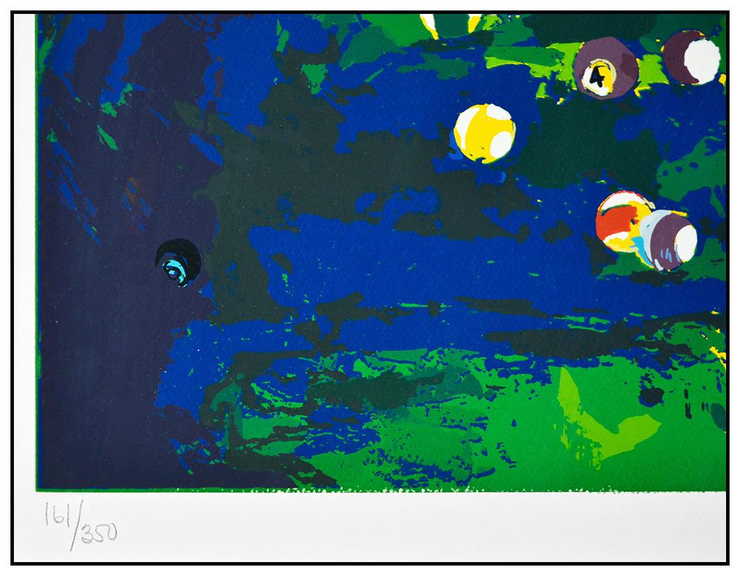pool room artwork