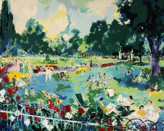 Leroy Neiman "Regents Park" Serigraph hand signed and numbered