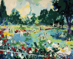 Leroy Neiman "Regents Park" Serigraph hand signed and numbered