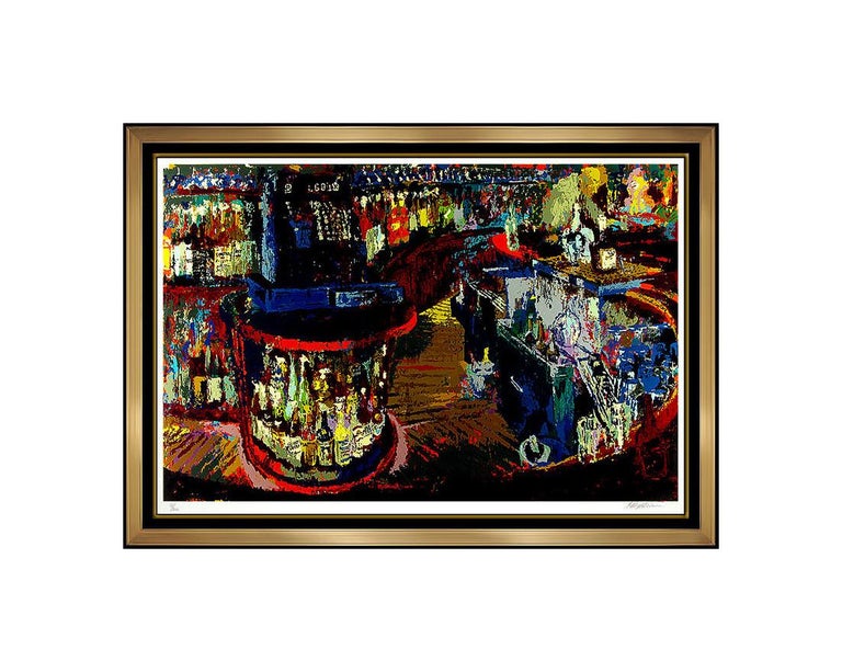 Leroy Neiman Leroy Neiman Rush Street Bar Scene Large Color