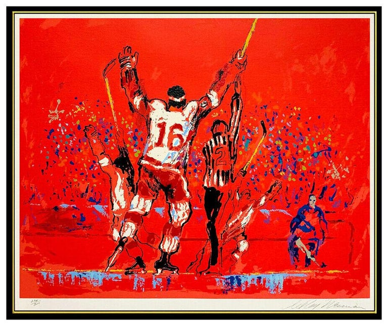 Leroy Neiman Leroy Neiman Serigraph Original Artwork Signed