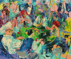 Leroy Neiman "Stud Poker" hand signed and numbered serigraph
