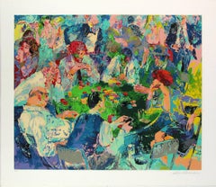 Leroy Neiman "Stud Poker" hand signed and numbered serigraph