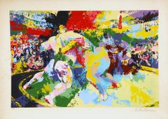 Leroy Neiman "Sumo Wrestlers"