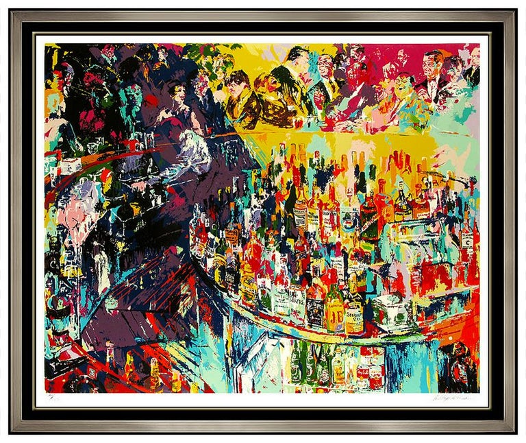 Leroy Neiman Leroy Neiman Toots Shor Bar Original Color