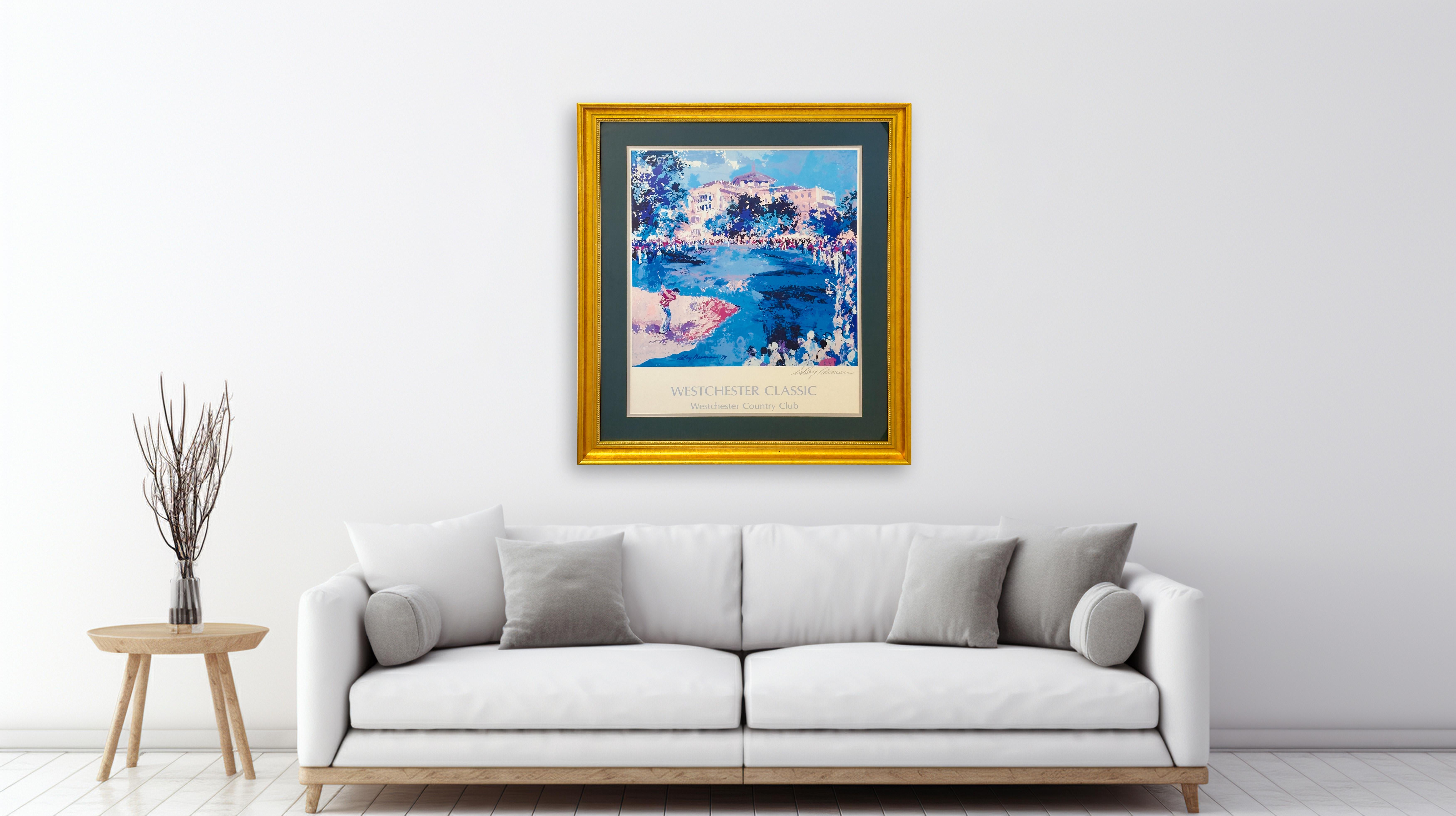 LeRoy Neiman Westchester Classic Litografia, 1979, Firmata - Print di Leroy Neiman
