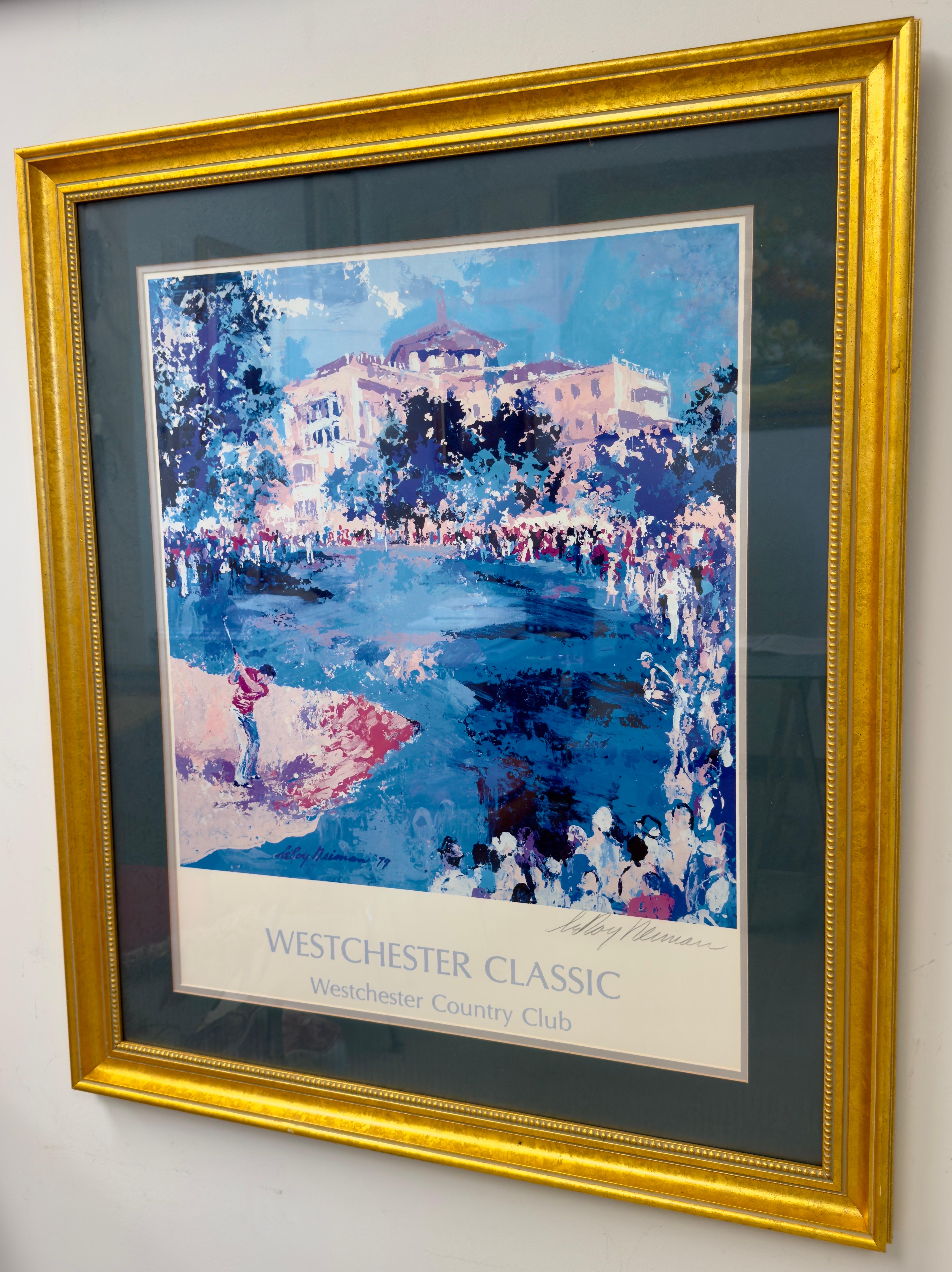 La litografia di LeRoy Neiman ( Americano 1921- 2012)  intitolato 