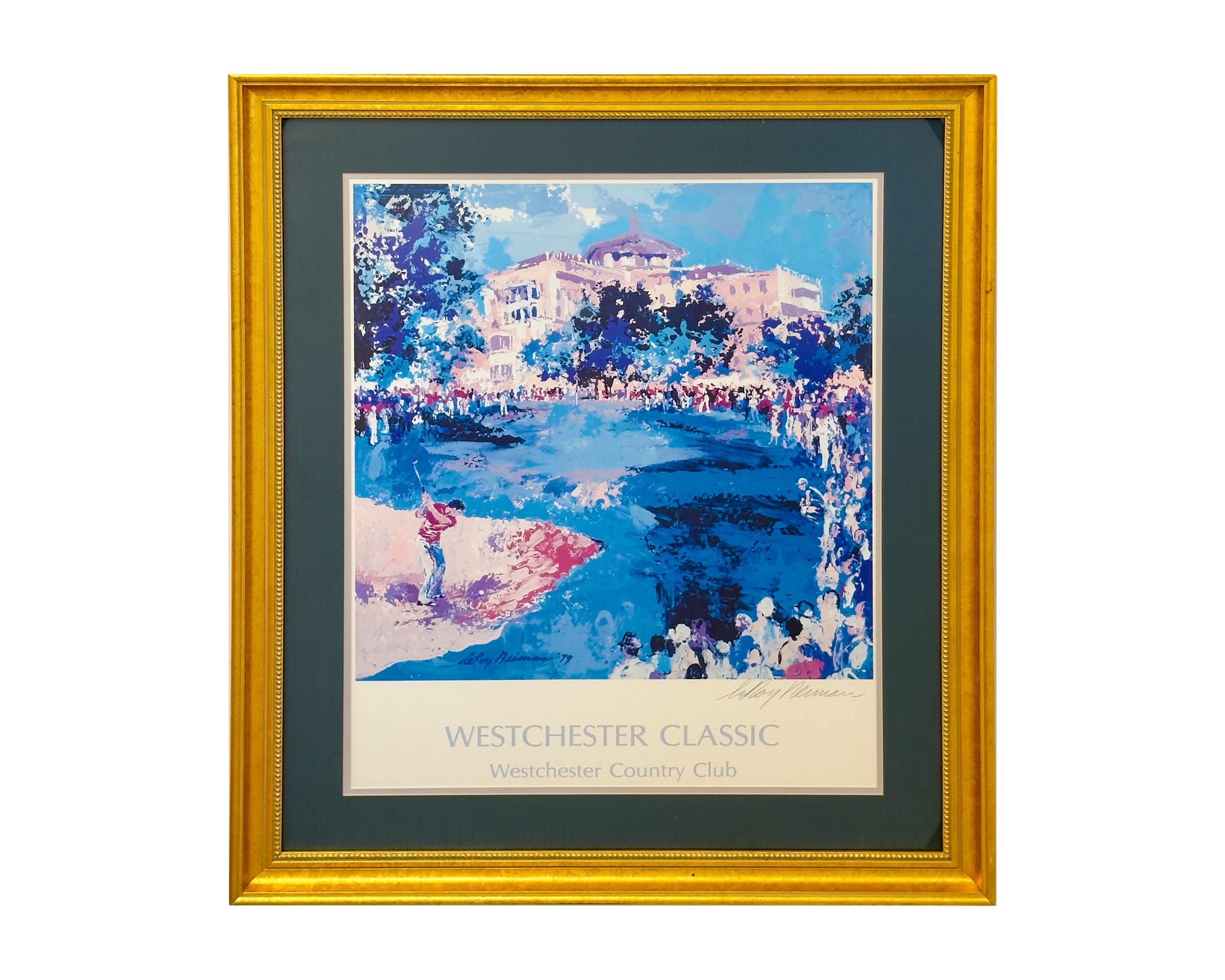 Landscape Print di Leroy Neiman - LeRoy Neiman Westchester Classic Litografia, 1979, Firmata