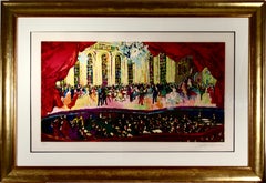 "Metropolitan Opera, New York City Premiere" Large serigraph.