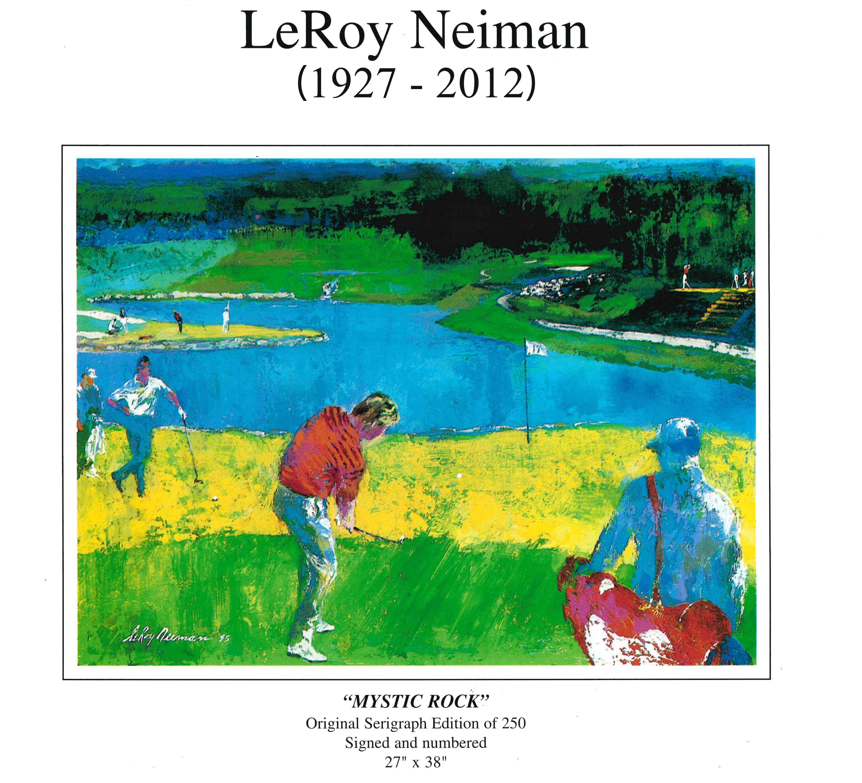 Mystic Rock - Limited Edition - Hand signed and numbered by LeRoy Neiman - Print by Leroy Neiman