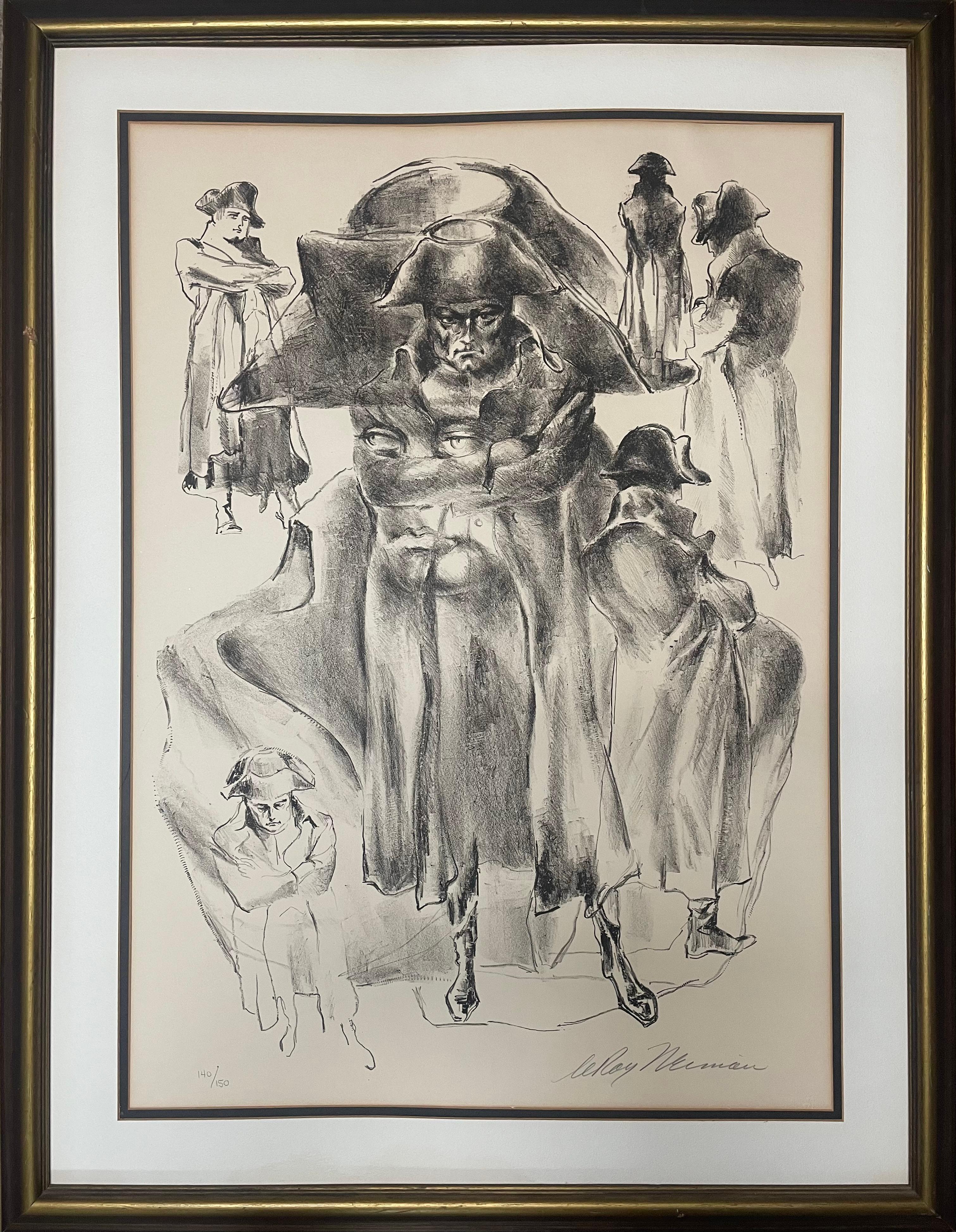 “Napoleon Bonaparte” - Print by Leroy Neiman