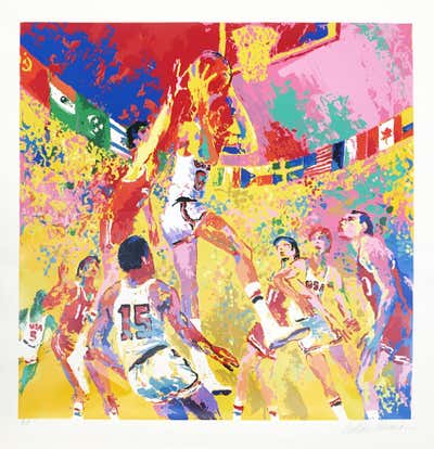 LeRoy Neiman - Shaq (Shaquille O'Neal / Los Angeles Lakers), LeRoy ...