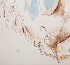 Punchinello, Signed Modern Lithograph on Arches by LeRoy Neiman