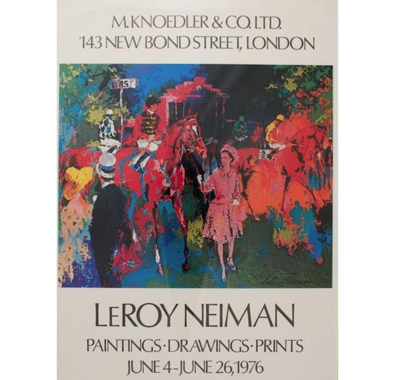 « Reine à Royal Ascot » 1976 NEIMAN, LeRoy - Print de Leroy Neiman