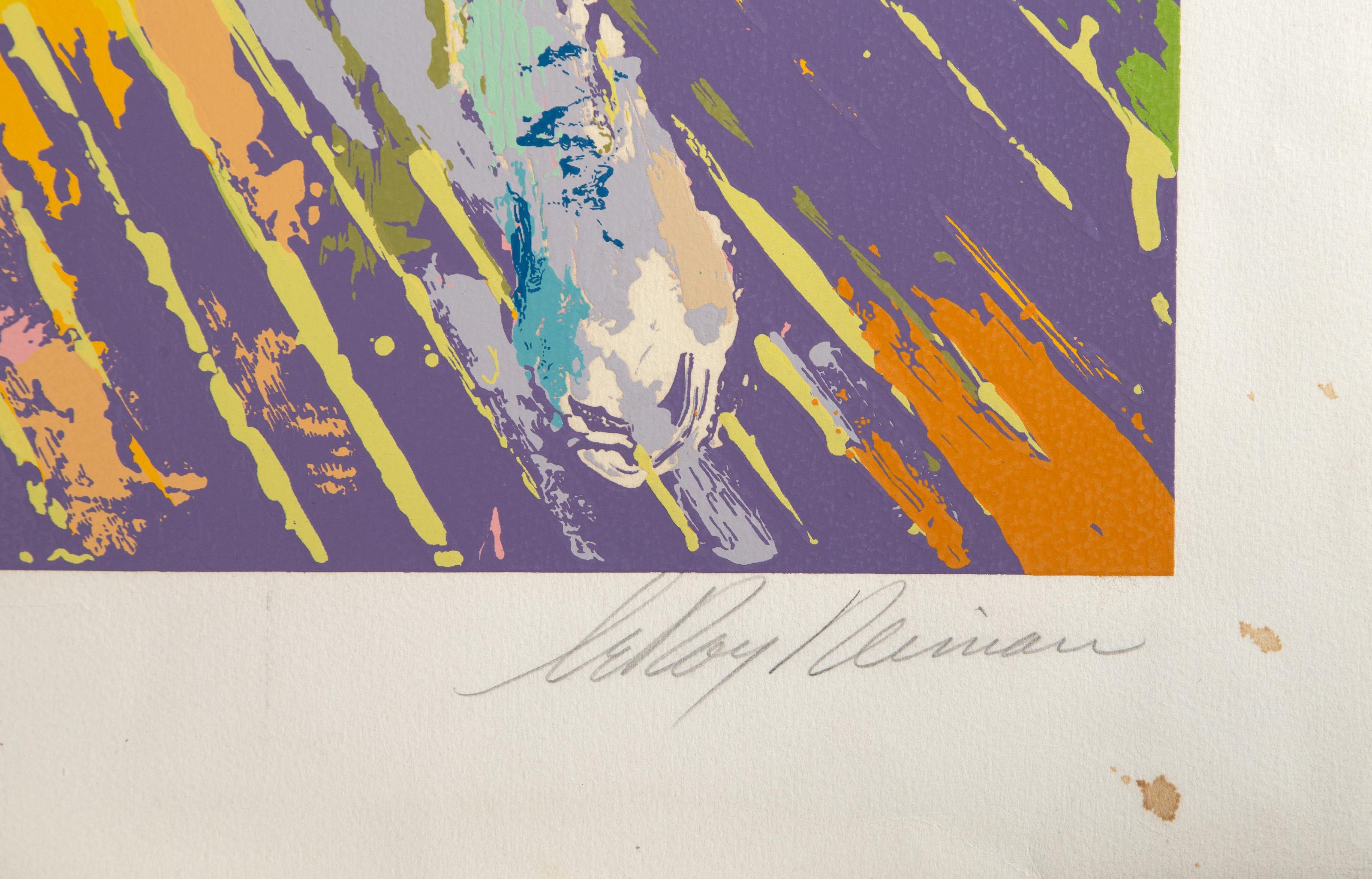 Racquetball, serigrafia sportiva Pop Art di LeRoy Neiman in vendita 3