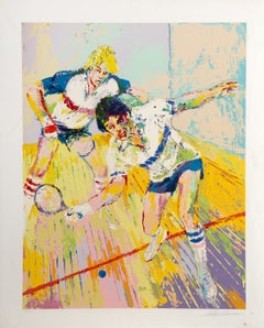 Racquetball, Siebdruck von LeRoy Neiman