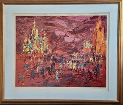 "Plaza Roja" Serigrafía sobre papel