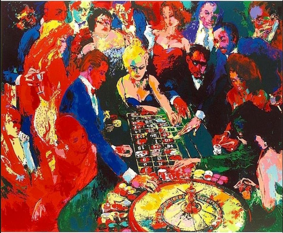 Roulette II - Limited Edition Lithograph by LeRoy Neiman - Print by Leroy Neiman