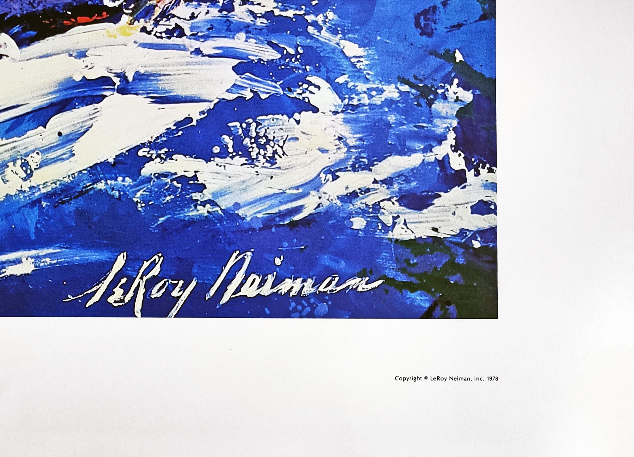 SAILING – Print von Leroy Neiman