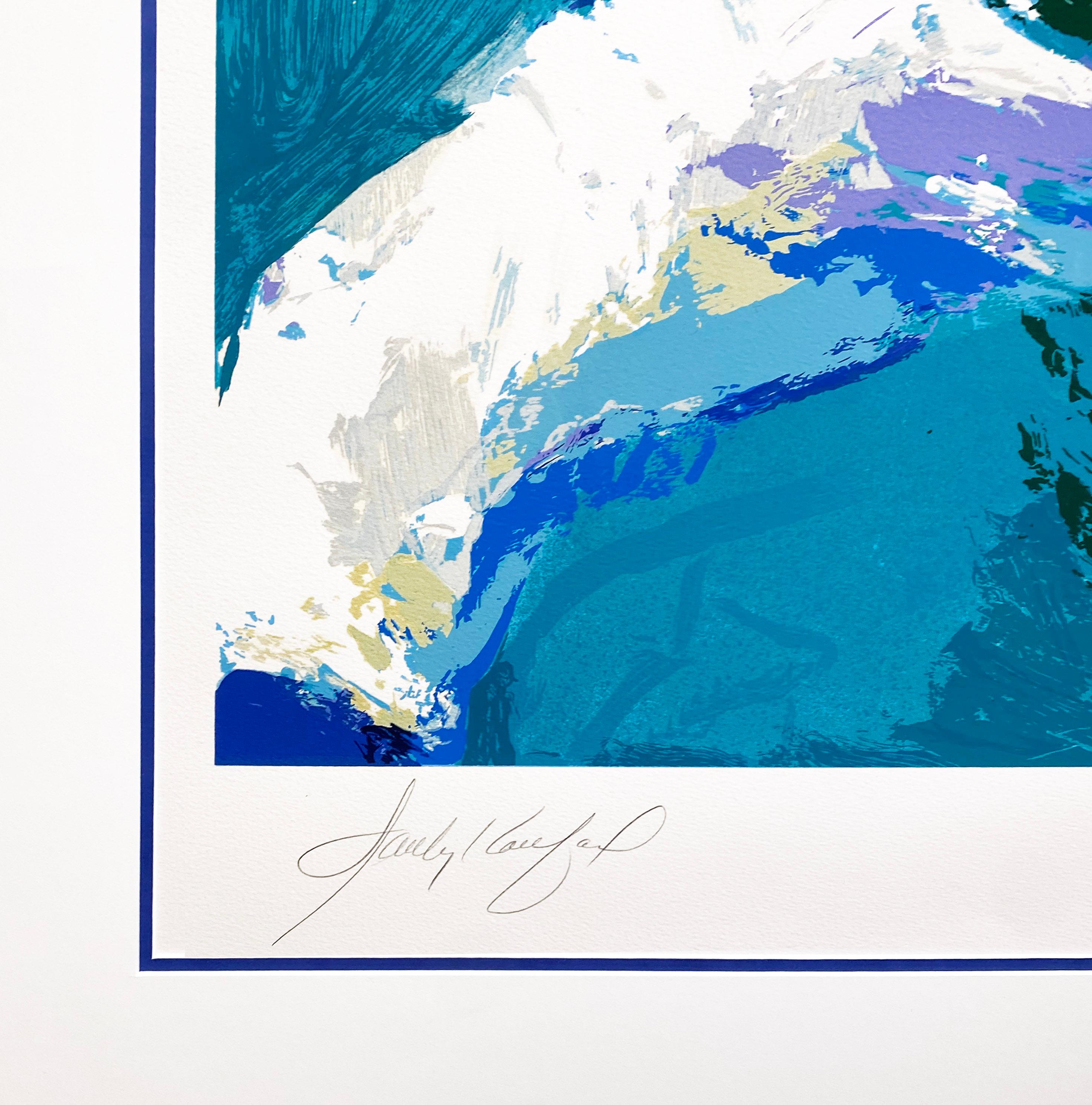 Sandy Koufax (Signed by Sandy Koufax) - Modern Print by Leroy Neiman
