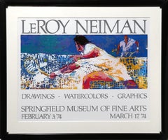 Museo de Bellas Artes de Springfield (Tenis), Cartel expresionista de LeRoy Neiman