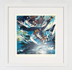 LeRoy Neiman Sailing Serigraph, Contemporary Style, 1973, Two Twelves