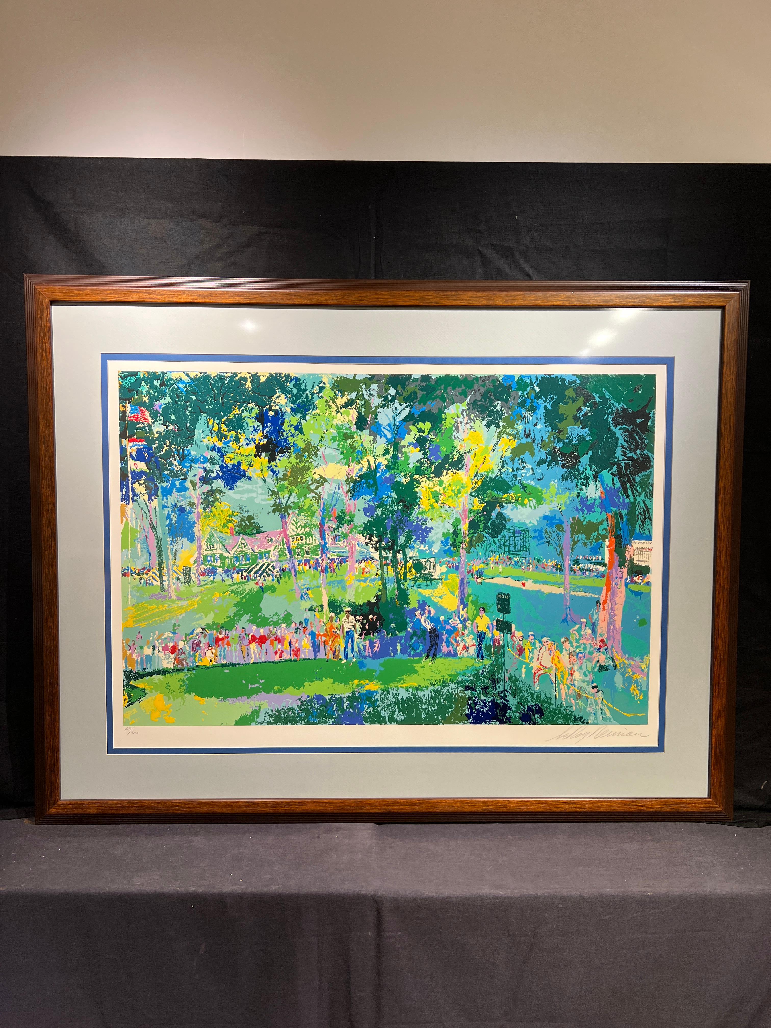 Abierto de EE.UU. en Oakmont - Print de Leroy Neiman