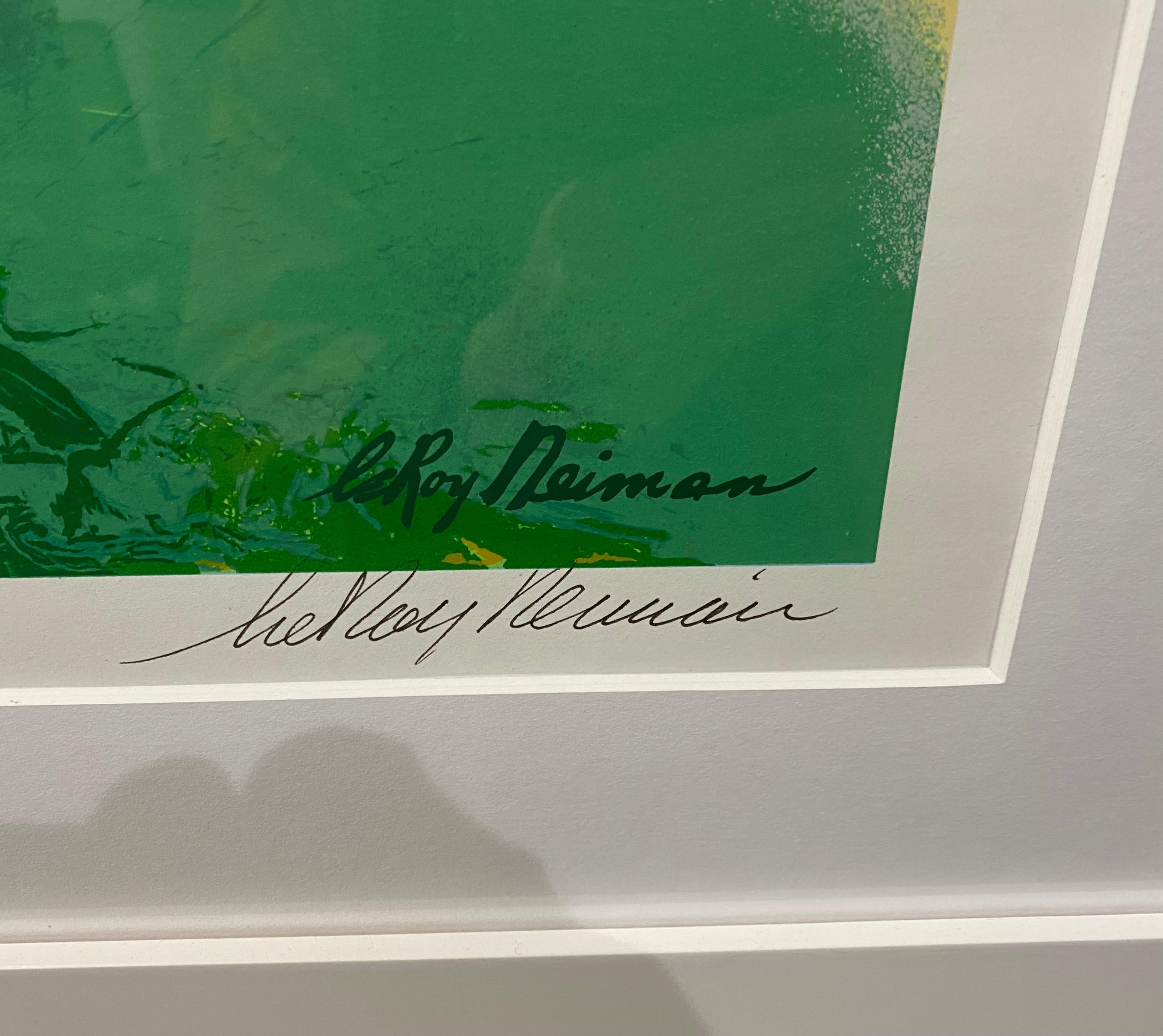 leroy neiman prints golf