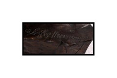 LEROY NEIMAN BRONZE SCULPTURE Rare DEFIANT Signed Horse Artwork Authentic RARE