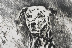 Leroy Neiman Signed & Numbered Limited Edition Etching 191/250 Dalmatian