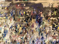 LeRoy Neiman Silk Tapestry, Signed and Numbered