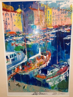 LeRoy Neiman “St. Tropez” Signed Serigraph, 1995.